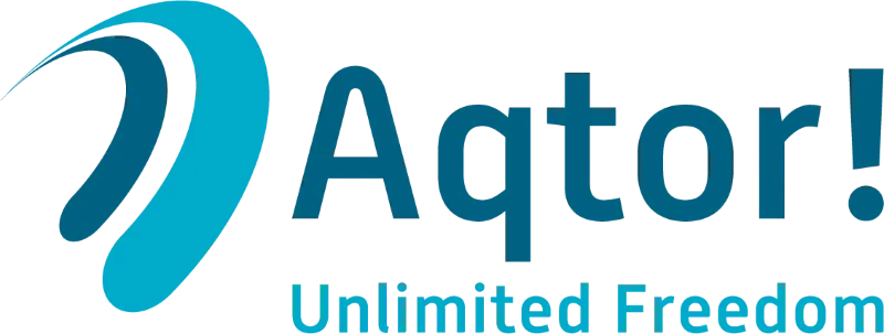 Logo Aqtor, partenaire sp&eacute;cialis&eacute; en orthop&eacute;die et bandagisterie