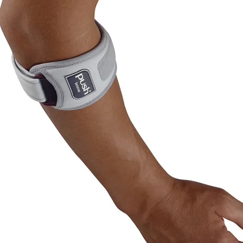Bandage de Coude Push med Epi porté sur l'avant-bras pour une épicondylite