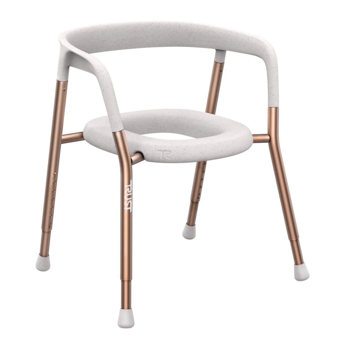 Chaise percée Trust Care Let’s Help Me coloris or rose